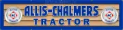 ALLIS CHALMERS FARM TRACTOR DEALER LETTER SIGN REMAKE BANNER ART MURAL 24" x 96"
