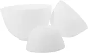 SAFIGLE 3pcs Silicone Mixing Bowls for DIY Face Masks Durable Bowls for Mud Mask Mixing for Beauty Salon Use and Home