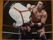 SAMU! Headshrinker ! Wild Samoan! WWE WWF Hand Signed 8x10 Photo! Hasbro LJN