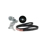 Gates Belt & Tensioner & Pulley for Toyota Landcruiser Prado KDJ150 3.0L