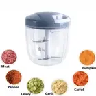Food Chopper Cutter Pull String Hand Manual Grinder Vegetable Onion Kitchen Tool