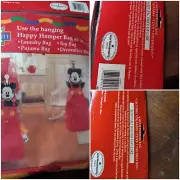 Mickey Mouse Happy Hamper Bag Rare Clothes Hamper, Toy Storage And More!