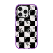 iPhone 16 Pro Impact Case Witchy Checkered Print