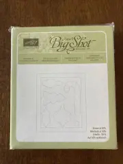 Stampin Up SIZZIX Big Shot Originals Stocking Accents 124099