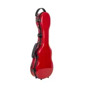 Crossrock Concert Ukulele Case,Fits Up to 24 Inches-100% Fiberglass Hardshell