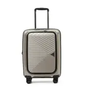 Tosca Space-X 20" Onboard Luggage Suitcase Carry On w/ Laptop Storage Champagne