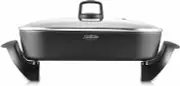 Sunbeam Duraceramic Large Frypan, Electric Non-Stick Frying Pan with Lid, 240...