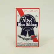 PABST BLUE RIBBON PBR ART classic can STICKER decal craft beer brewery brewing