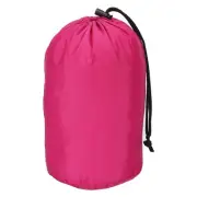 Stuff Sack 5"x10" Waterproof Outdoor Drawstring Bag for Camping Rose Red