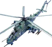 Simulation Alloy Aircraft Model 1:72 Alloy Russian Army Mi-24V Helicopter Airplane Model