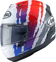Arai RX-7V Evo Blade, full face helmet , color: White/Red/Blue/Black , size: M