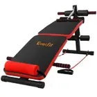 Everfit Adjustable Sit Up Bench Press Weight Gym Home Exercise Fitness Equipment