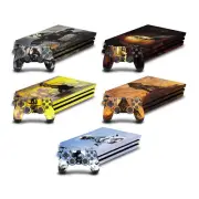 OFFICIAL FRANK FRAZETTA MEDIEVAL FANTASY ART VINYL SKIN FOR SONY PS4 PRO BUNDLE