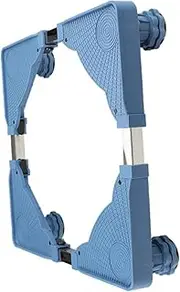 BELLIFFY Washing Machine Pedestal Base Fridge Stand 4 Flexible Wheels Height-Adjustable for Appliances