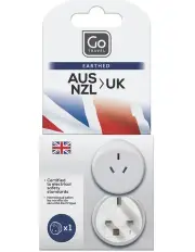 [Go Travel] Outbound UK Adaptor 560.401 in White