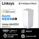 Linksys Velop 三頻 MX4200 Mesh Wifi(一入) 網狀路由器(AX4200)白
