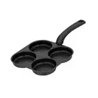 4 Cup Easy to Clean Nonstick Pan Cooking Pan for Hamburger Muffins Meat