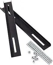 ARREGUI C-015 Post Box Mounting Kit for Fence or Gateway, Black
