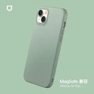 【RHINOSHIELD 犀牛盾】iPhone 14 Plus 6.7吋 SolidSuit MagSafe兼容 超強磁吸手機保護殼(經典防摔背蓋殼)