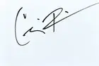 Craig Robinson Signed In Person 4x6 Index Card In Top Loader - Authentic