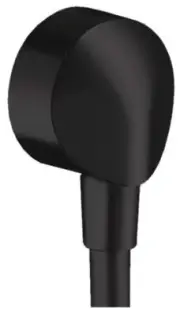Hansgrohe 27458 FixFit Wall Supply Elbow - Black