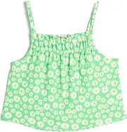 [Koton] Girls's Crop Tank Top Strappy Gimped Detail Shirt