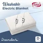 Extra-Soft Electric Blanket Washable Fully Fitted Skirt Heated Underlay Double