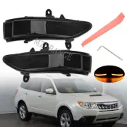 2x Dynamic Door Mirror Turn Signal Indicator Light For Subaru Forester 2011-2013 (for: Subaru)