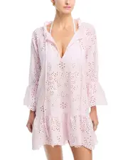 Aqua Embroidered Cover-Up Dress - Exclusive