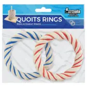 High Quality Formula Sports Replacement Thick Rope Quoits Rings Pack of 2