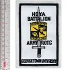ROTC Georgetown University Reserve Officer Training Corps Hoya Battalion, Washin