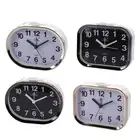 Loud ringing tone student circular bedside alarm clock for easy waking up