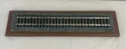 NEW Cast Ceramic Base DISPLAY CASE FOR 0 Gauge OR O-27 SCALE TRAINS 21” Long