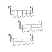 3 Pack Over The Cabinet Door Hooks Kitchen Cabinet Rack Hook Space Saving Sto...