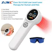 ZJKC 1760mW Cold Laser Red Infrared Light Therapy LLLT Device for Pain Relief