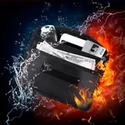 20x10cm Fire-Resistant Document Bag Waterproof Money Bag Valuables Organizer Bag File Organizer Bags