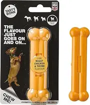 Tasty Bone Nylon Roast Chicken and Thyme Dog Chew Toy Bone Extra Small