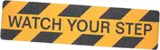 Non Slip Stair Tape 'Watch Your Step' Design Versatile Anti-Slip Stickers for Stairs Steps Walkways Bathrooms