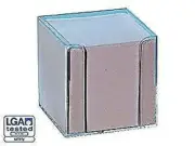 Notizbox Crystal Clear Paper Wei