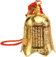 铜铃铛挂件纯铜挂门饰风铃大小号铜钟客厅卧室玄关走家居 Home Decoration 装饰摆件/273