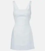 [SIR] SIR Iris Tie linen minidress AU 6 blue