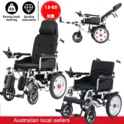 500W Folding Lightweight Electric Power Wheelchair Mobility Aid Motorized 24V12A