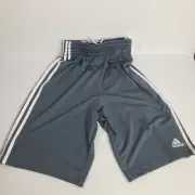 Adidas Climalite Youth Gray Practice Shorts Size 2XS