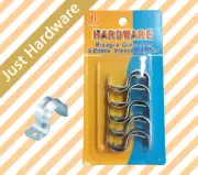 20mm 25mm Half Saddle Metal PVC Conduit Corrugated Electrical Pipe 50 100 pcs