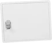 FUNNETOYU Sleek Milk Distribution Box Wall Mounted Lockable Storage Container for Home Key Box Included