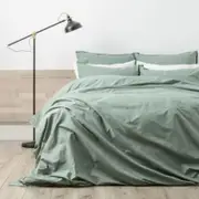 Renee Taylor Helena Vintage Stonewashed Cactus Quilt Cover Set