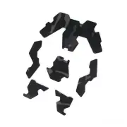 TMC Helmet Patch Cover FTHS Style (Multicam Black) TMC3707-MCBK