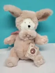 Boyds Masters of Disguise Oinkins Teddy Bear Pig Costume Plush Stuffed Animal
