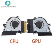 Laptop CPU GPU Cooling Fan For ASUS Zephyrus M15 GU502G GU502GW GU502GU GU502L G