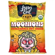 LesserEvil, Moonions, Hyperspace Hot Onion, 6 oz (170 g)